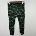 Athleta  Ultimate Camo 7/8 Tight Green Full Length Leggings Stash Pocket SP Photo 4