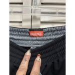 Adidas  Climate Black/Gray Basketball Women's Shorts Size Small Tie/Elastic‎ Logo Photo 2