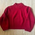 Tibi  Red Sweater Photo 0