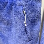 The North Face Purple zip up fleece jacket, size small Photo 3