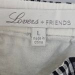 Lovers + Friends Revolve Kiwi Plaid Mini Dress Puff Sleeve Size Large Gingham Photo 10