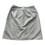 Worthington Straight Career Business Office Short Skirt Size12 Beige Pockets Photo 0