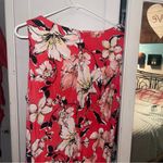 Kasper Red Midi Sleeveless Dress Photo 4