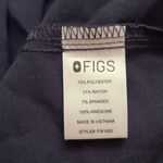 FIGS Catarina One Pocket Scrub Top Size XXL Navy Blue Photo 4