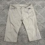Miss Cherry Crop Capri Gray Pants EU 36 Size undefined Photo 0