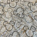 Disney White and Black Mickey Mouse Soft Comfy Short Sleeve Tee T-Shirt Medium Photo 6