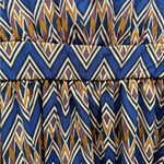 Modcloth Yellow Star Geo Zigzag Sleeveless Dress Size Medium NEW Photo 10