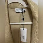 Molly Bracken  Gold Suit Shimmer Blazer and Shorts Photo 9