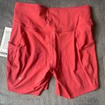 Lululemon  Fast and Free High-Rise Short 6" *5 Pocket Desert Red Size 10 Photo 2