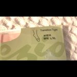 Capezio New  Tradition Tights Soft Pink #1816 L/XL Ballet Dance Work Out Photo 1