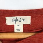 Style & Co - Cotton Blend Front-Seam Tunic Sweater Photo 6