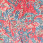 Lilly Pulitzer Windsor Summer Siren Pink Sun Ray Seashell Strapless Dress SMALL Photo 2