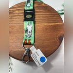 Cute Dog Breed Print Lanyard – Green – Badge Holder / Keys – NEW Photo 1