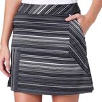 Lady Hagen Empower Variegated Stripe Skort Golf Skirt w Shorts Women’s Size 10 Photo 0