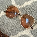 Princess Polly tan trendy turtoise shell and silver round aviator bundle set Photo 2