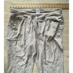 Cherokee  Women Size  PXL Straight‎ Beige Drawstring Pants Photo 3
