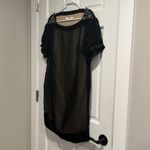 3.1 Phillip Lim  Sheer Overlay Mini Jeweled Shoulder Dress with Pockets Size 4 Photo 1