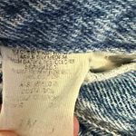 Lee VTG 80s  High Waisted Mom Jeans Light Stonewash Acid Wash Tapered Leg Grunge Photo 9