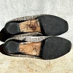 Jimmy Choo  Snakeskin Ballet Flats Shoes Slip On Round Toe Leather Cream 6.5 Photo 6