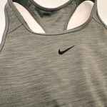 Nike Gray Swoosh Racerback Sports Bra Size Small Photo 1