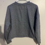 Calvin Klein  Cropped Crewneck Sweatshirt Photo 2