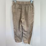 Quince European Linen Pants Driftwood Beige Khaki Size XS Photo 7