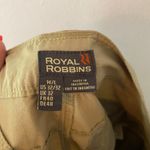 Royal Robbins  Khaki Gorpcore Pants Camping Hiking Cargo Outdoor Women's size 32 Photo 1