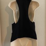 CAbi NWOT  racerback tuxedo vest. Sz M Photo 2