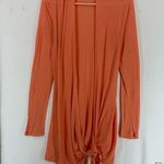 Chris & Carol  Long Sleeve Cardigan S Orange Photo 0