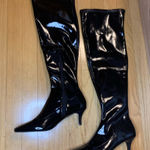 Abound  Carmy Over the Knee Boots in Black Patent - Size 7.5 Photo 0
