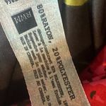 Volt Designs Rose Print Dress Stripe Back Colorful Stretch Size 3 Large Women's Pink Photo 12