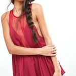 Free People Intimately  Berry Tank Top XS Photo 0