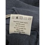 Aldi Workwear Half Zip Pullover Navy Rainbow Stripe Sleeve Cotton Blend M Blue Size M Photo 6