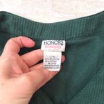 Women’s X Large Emerald Dark Green Ribbed Nightgown Oversizex Sleep Shirt Honors Size XL Photo 1