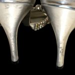Nina  silver rhinestone sparkle evening shoes! Photo 6