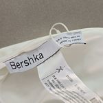 Bershka NWT!  White Bow Tie Open Back Top Size S Photo 3