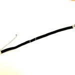 Avon rhinestone black velvet Choker Necklace Photo 5
