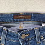 Parker Jeans Womens Size 7 Stretch Mid Rise Distressed Medium Wash Denim Skinny Blue Photo 3