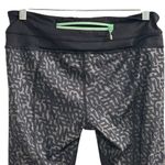 Lululemon  Women's Black Inspire Crop Leggings Size 8 Running Yoga Gym Photo 3