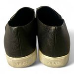Vince Paeyre Black Slip On Pointed Toe Leather Sneakers Flats Womens Size 6.5 Photo 4