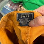 Cute pumpkin spice Y2K cargo shorts cotton canvas GH Bass Orange Size 10 Photo 2