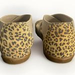 Wedge Bionatura Sandals In Brown Suede Leather And Animal Print Shoes Size 5 Tan Photo 2