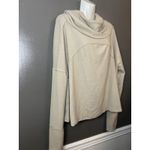 Blue B Collection Sweater Womens Medium Khaki Cowl Neck Pullover Style 22066T Photo 3
