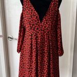 Disney 's Alice Designer Collection by Colleen Atwood Off-the-Shoulder Dress Sz M Photo 1