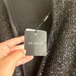 St. John  Knit Sequin‎ Floor-Length Gown - NWT Black Photo 8