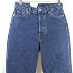 H&M & Denim By Blue Mom Jeans Ultra High Waist Loose Fit Size 2 Photo 2