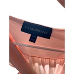 Lane Bryant  Waterfall Chiffon Tie Waist Vest Pink Size 26/28 Boho Summer Flowy Photo 2