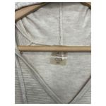 Calia Sweater Womens Extra Small Ivory Cashmere Blend Hoodie V Neck Textured Size XS Photo 2