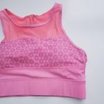 Zyia  Neon Coral Flower Power All Star Sports Bra Photo 2