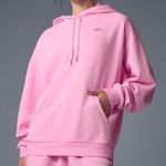 Alo Yoga Accolade Hoodie Sweet Pink XS Photo 0